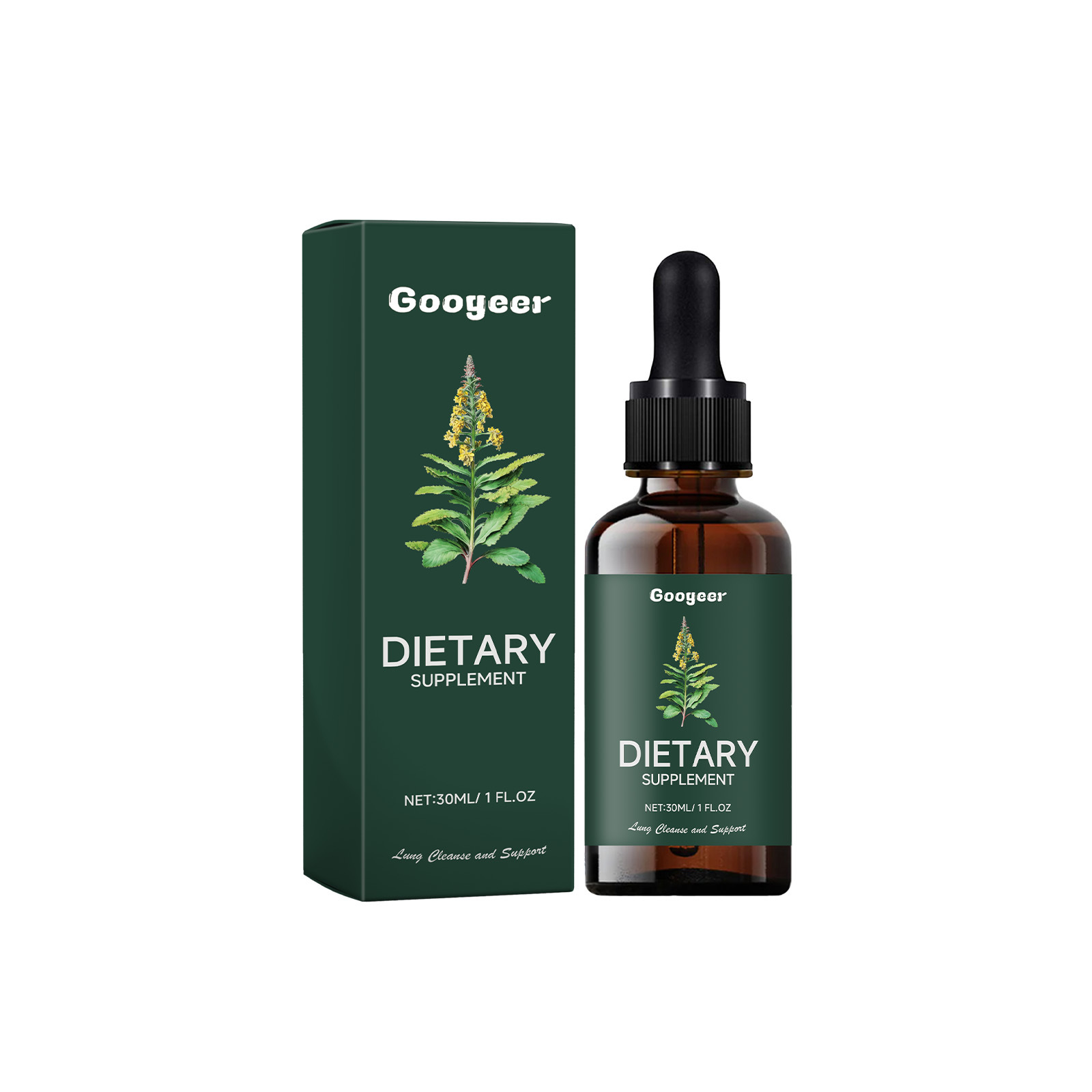 Respiratory Support Supplement - Promotes Clearer Airways & Easier Breathing - Dietary Formula