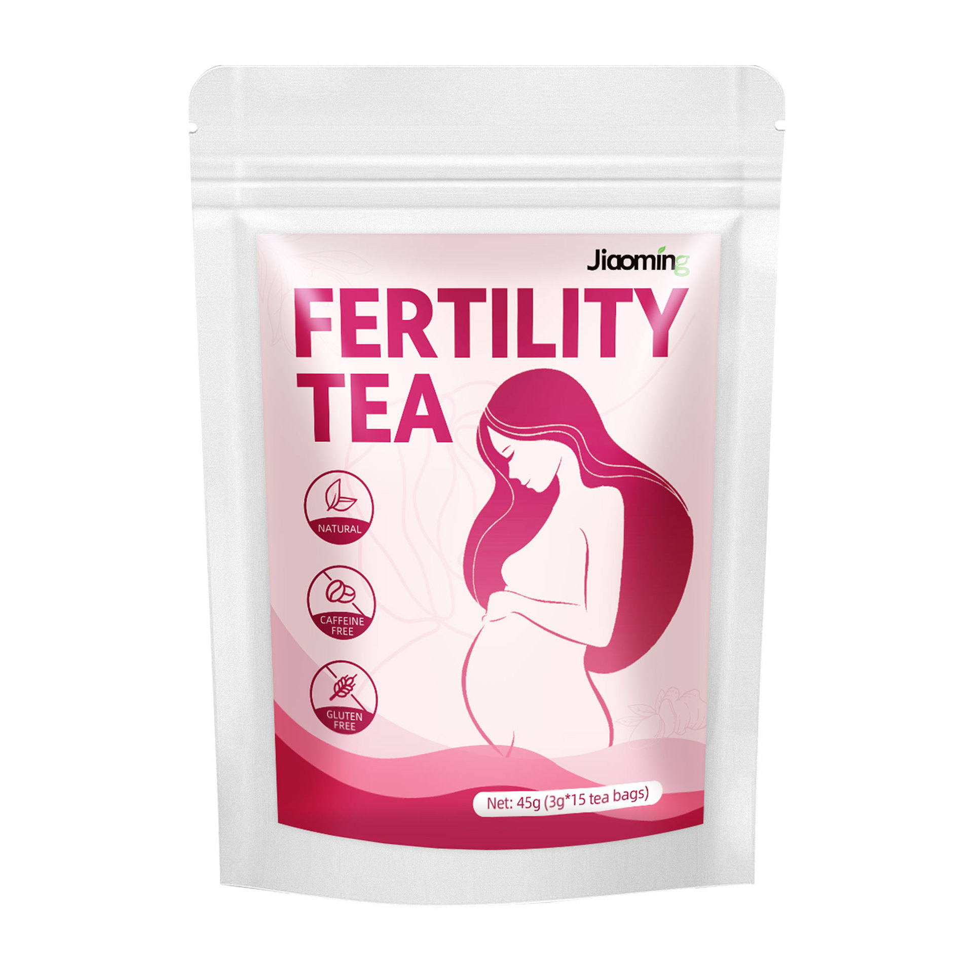 Natural Caffeine Free Fertility Tea Herbal Tea Bags For Reproductive Wellness