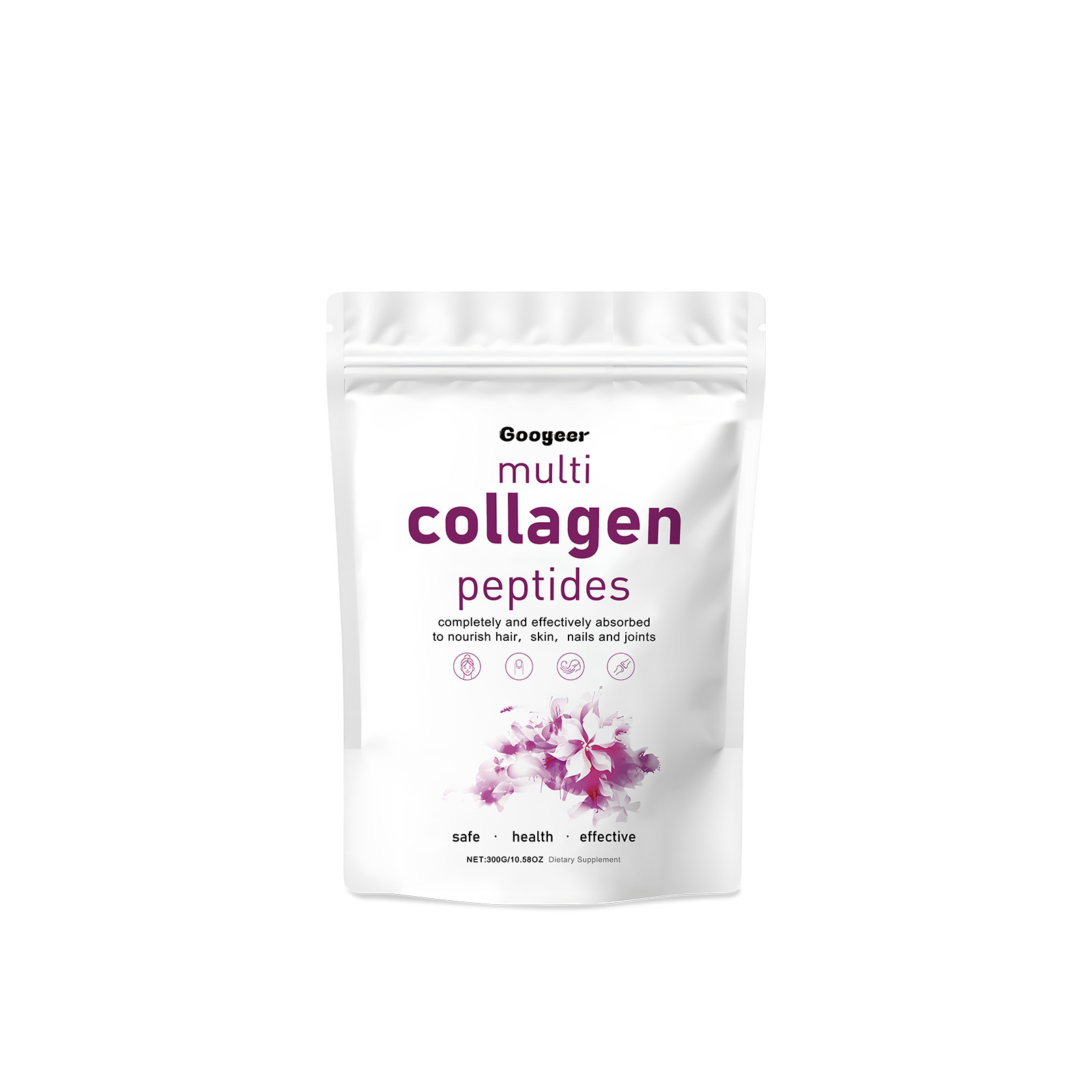 Collagen Peptides Powder-daily Care Naturally Radiant Skin Brightening Beauty Product 300g
