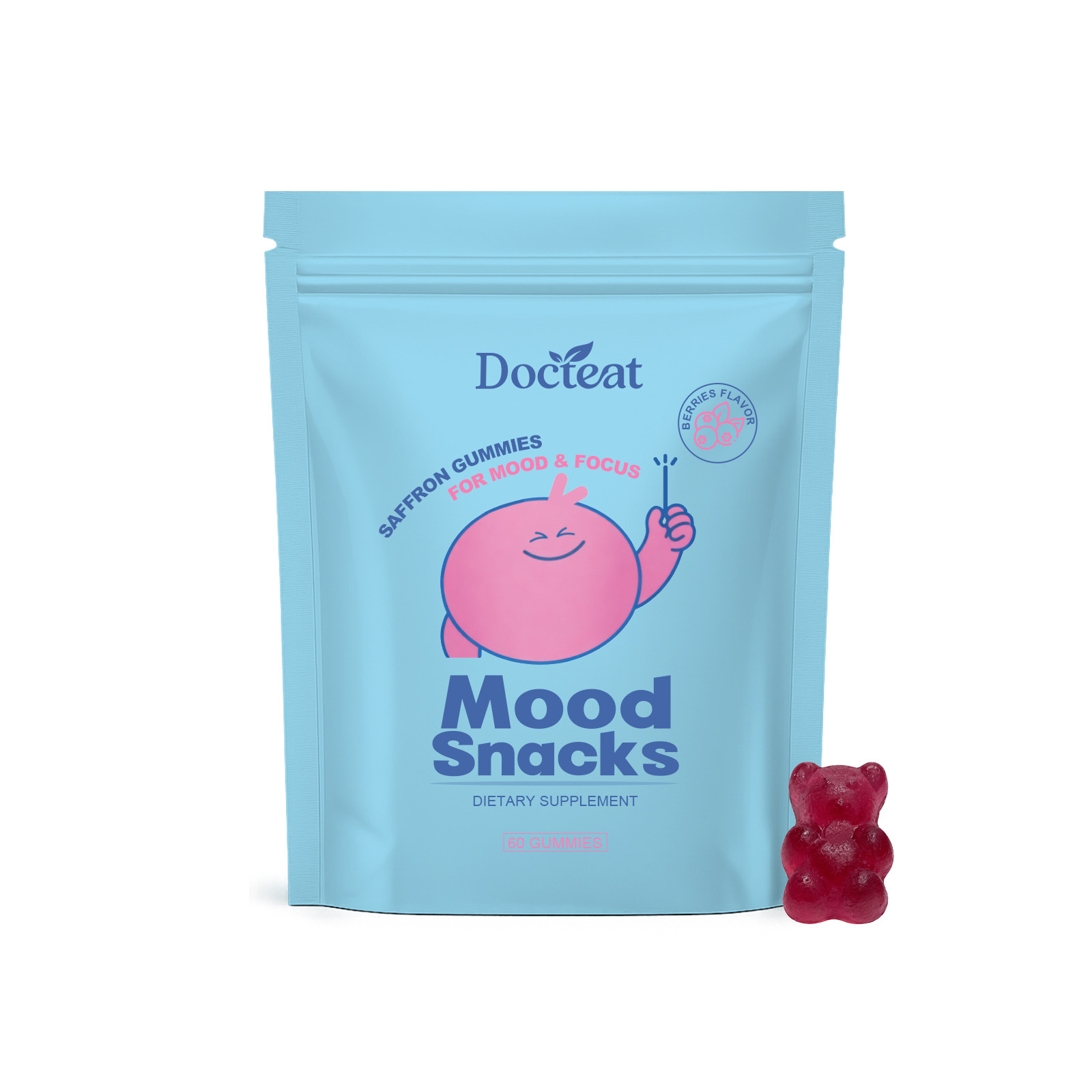 Kids Gummies Improved Bone Density Support 60 Count Daily Care For Children's Well-being