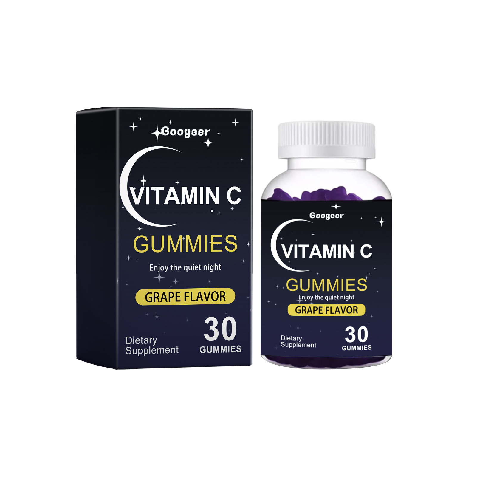 Sleep Gummies Vitamin C & 5-htp Infused 30-count Gummies For Evening Relaxation And Body Care