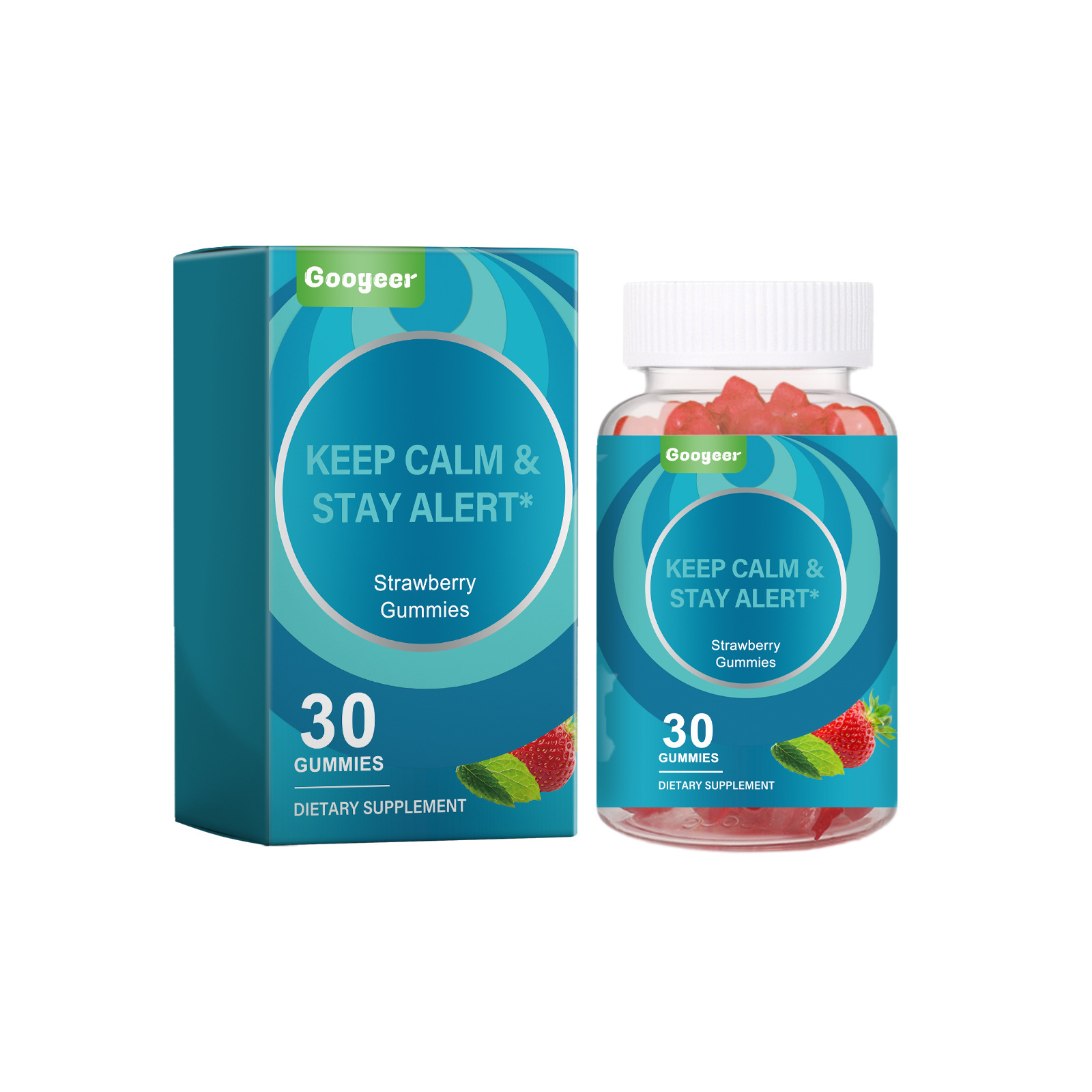 Strawberry Gummies For Improved Bone Density-30 Gummies Body Care